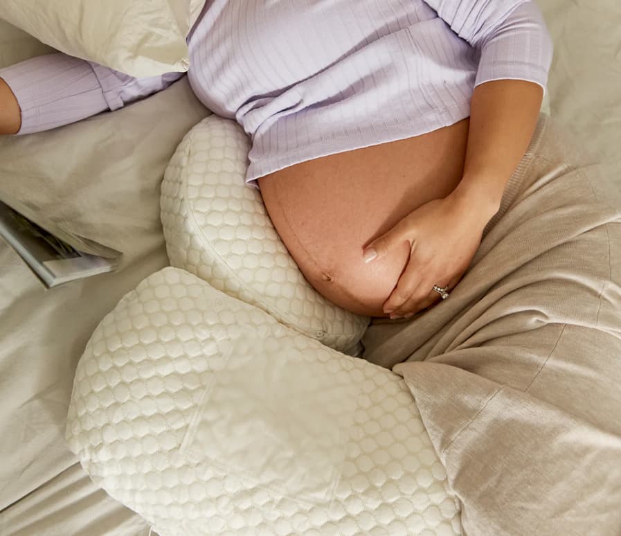 大きなお腹に優しい抱き枕