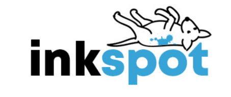 オーストラリアのプリンターのインク専門店『inkspot』のロゴ写真