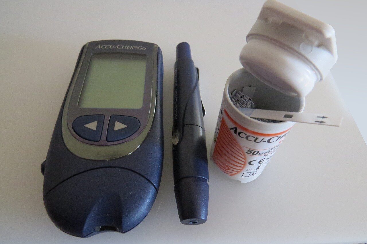 妊娠糖尿病中にオーストラリアの病院でもらった血糖値を計測するキット