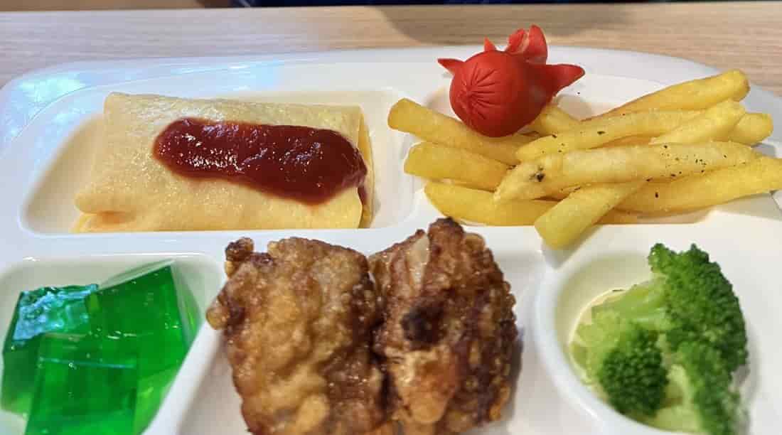 『Koto Sanpo』移転後のお子様ランチ