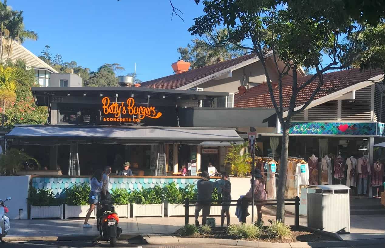 Betty's Burgers at Noosa