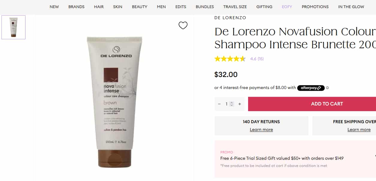 De Lorenzo Colour Care Shampoo